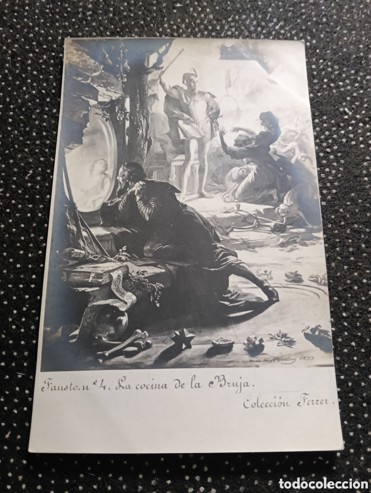 Postales: Fausto n&deg; 4 La Cocina de la Bruja, colecci&oacute;n Ferrer - Foto 1