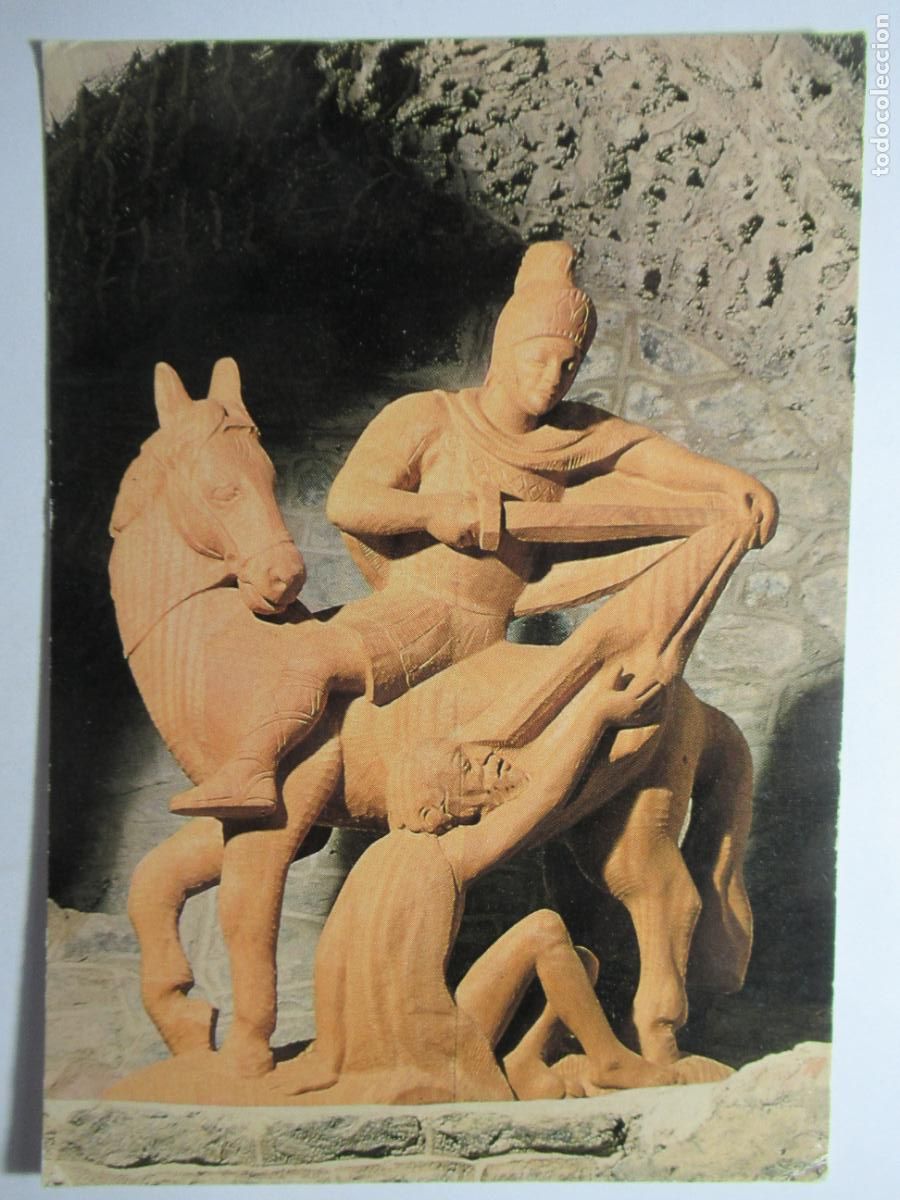 Postales: Saint-Martin-du-Canigou - Statue de Saint Martin - Foto 1