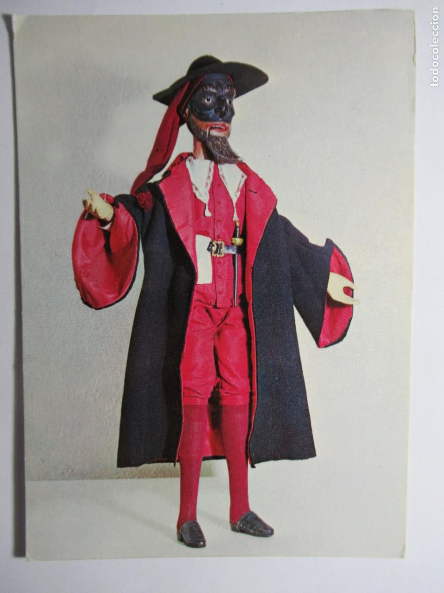 Postales: Marionette Dottore - From the Commedia dellArte group - Foto 1