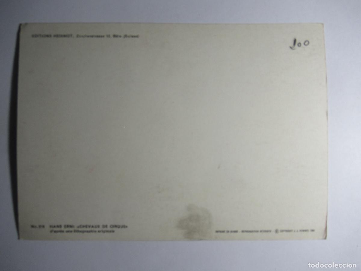 Postales: Hans Erni - Chevaux de Cirque - Foto 2