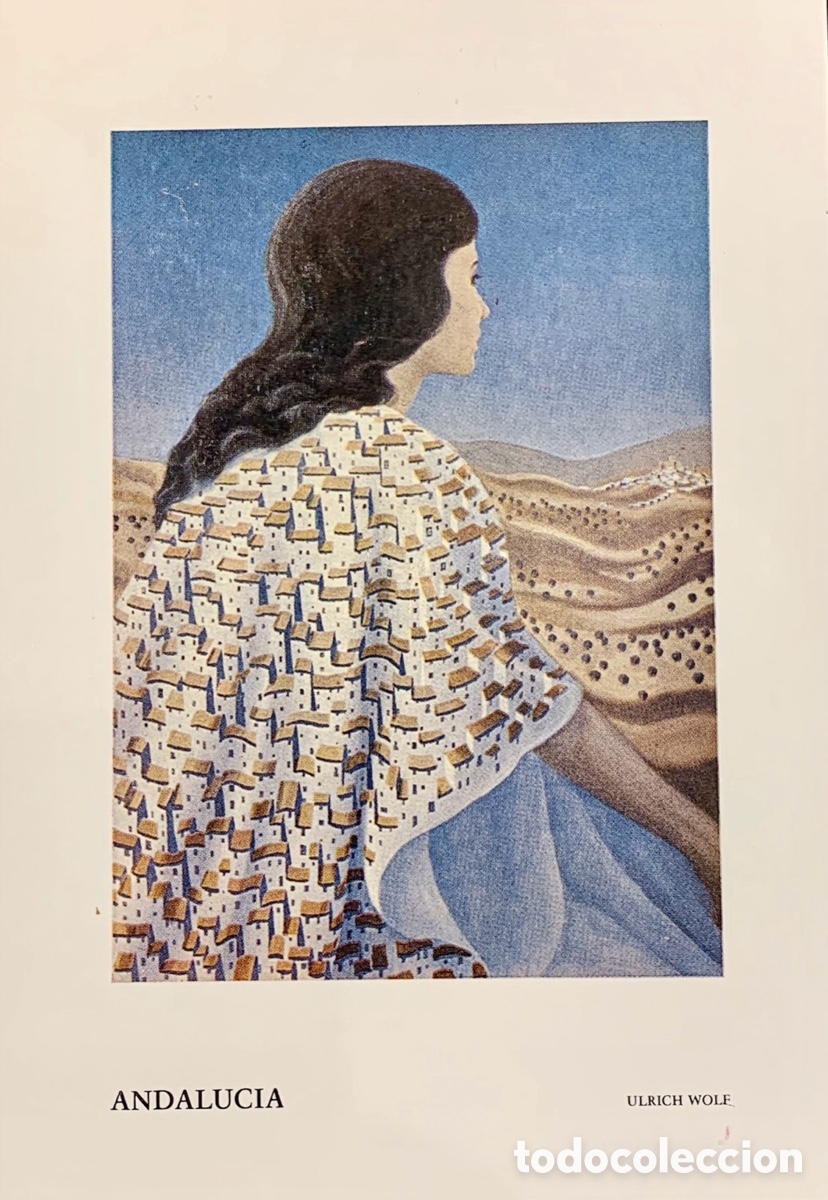Postales: Tarjeta. Ulrich Wolf. Andaluc&iacute;a. 1981. - Foto 1