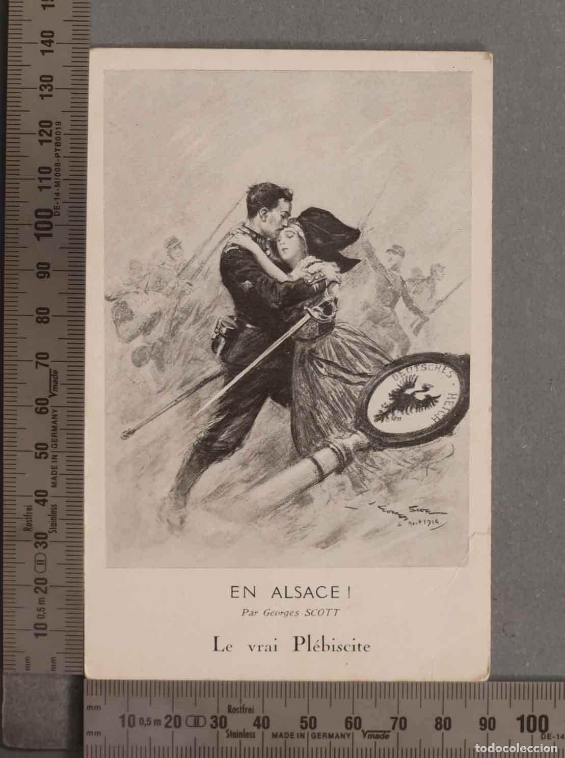 Postales: POSTAL. EN ALSACE ! Par Georges Scott - Foto 1