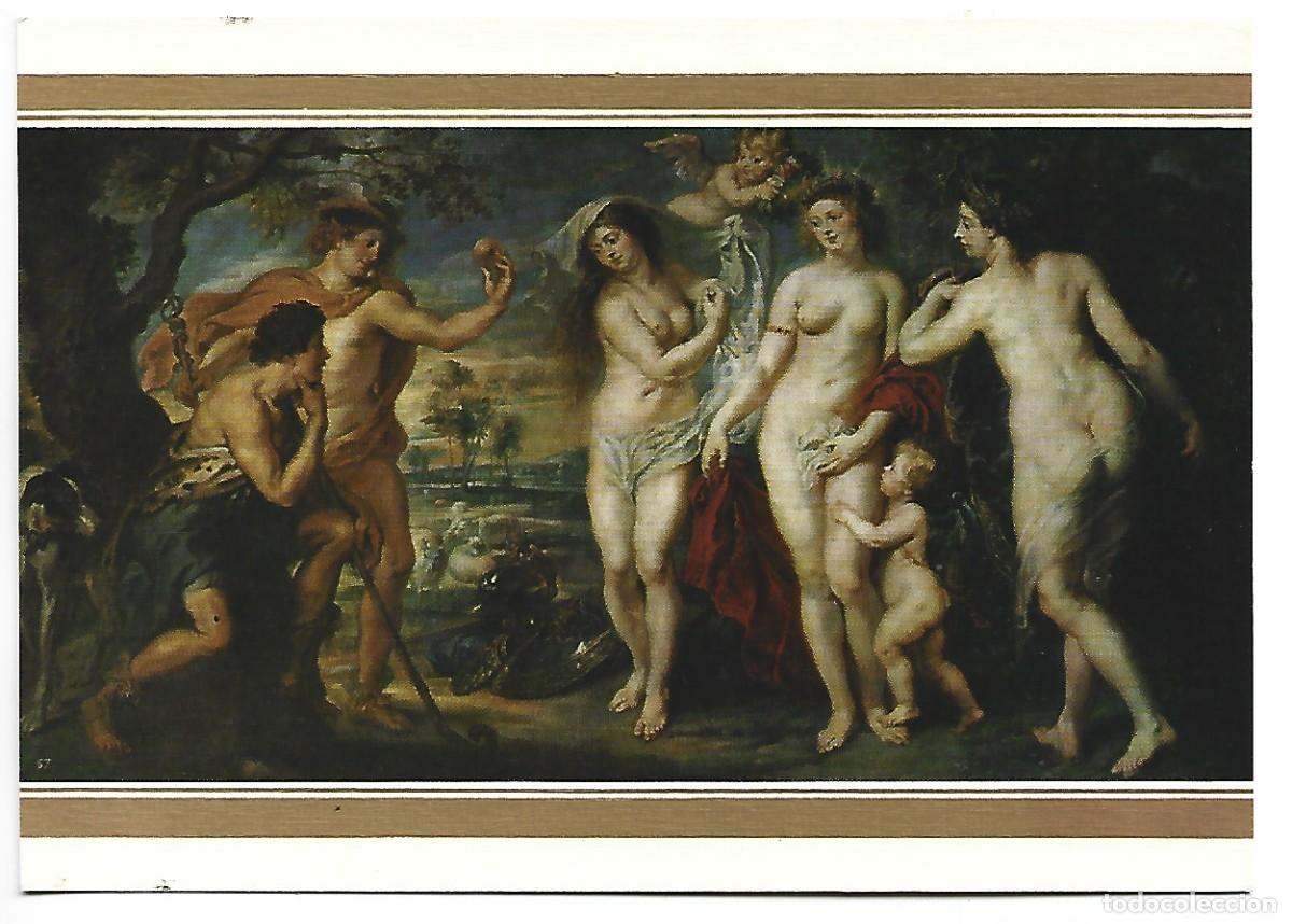 Postales: &rdquo; EL JUICIO DE PARIS &rdquo;.- (RUBENS).- MUSEO DEL PRADO, MADRID - Foto 1