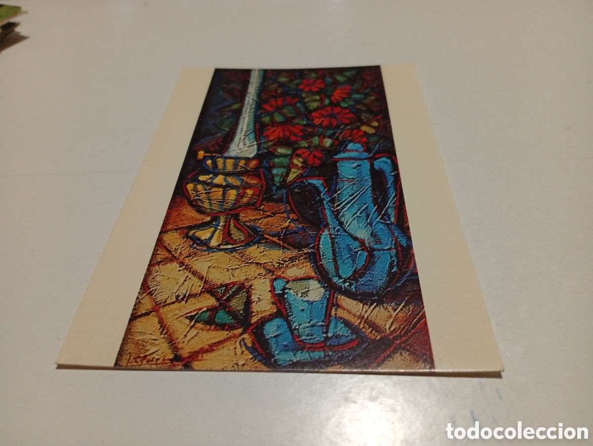 Postales: Postal arte la theiere bleue - Foto 1