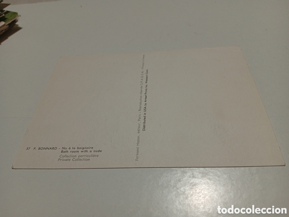 Postales: Postal arte P.Bonnard - Foto 2