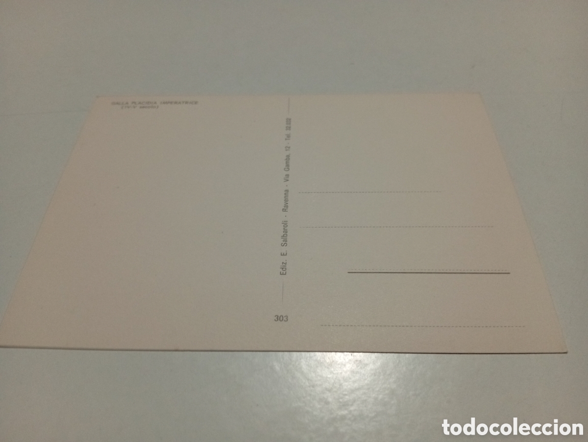 Postales: Postal arte Galla Placidia Imperatrice - Foto 2