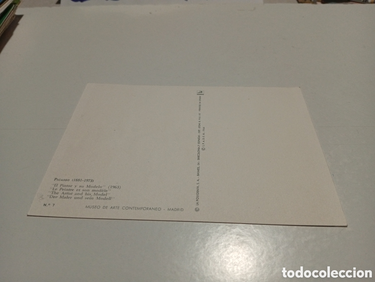 Postales: Postal arte Picasso.... - Foto 2