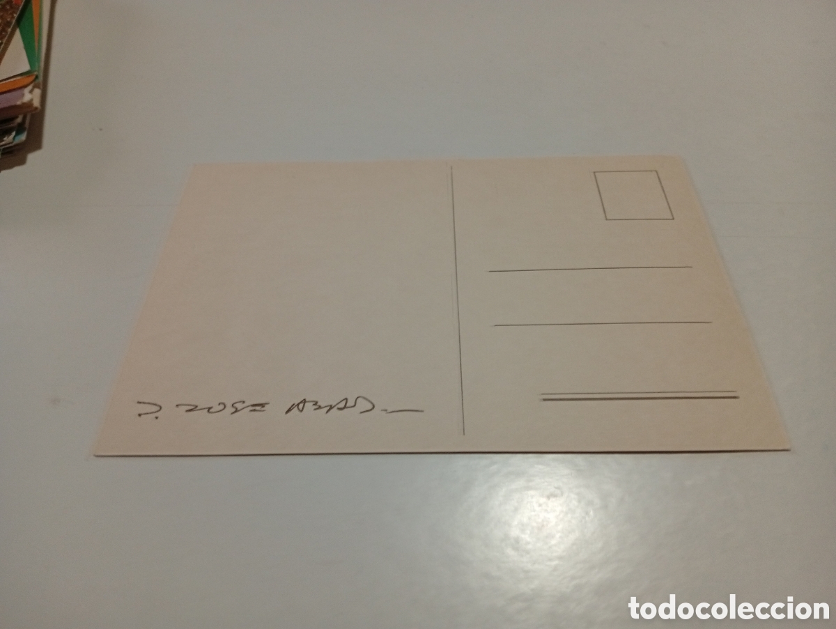 Postales: Postal arte de Jos&eacute; Abad??? - Foto 2