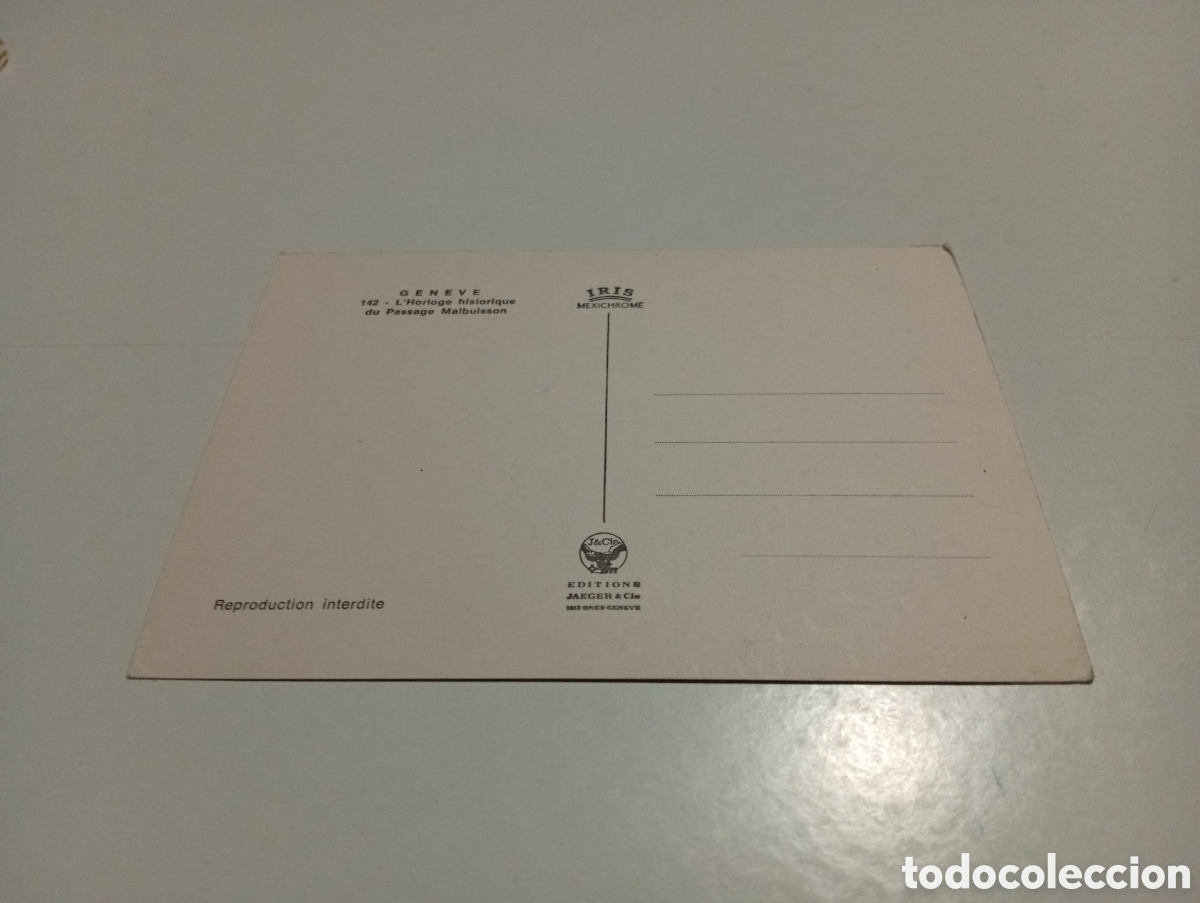 Postales: Postal arte geneve ..... - Foto 2