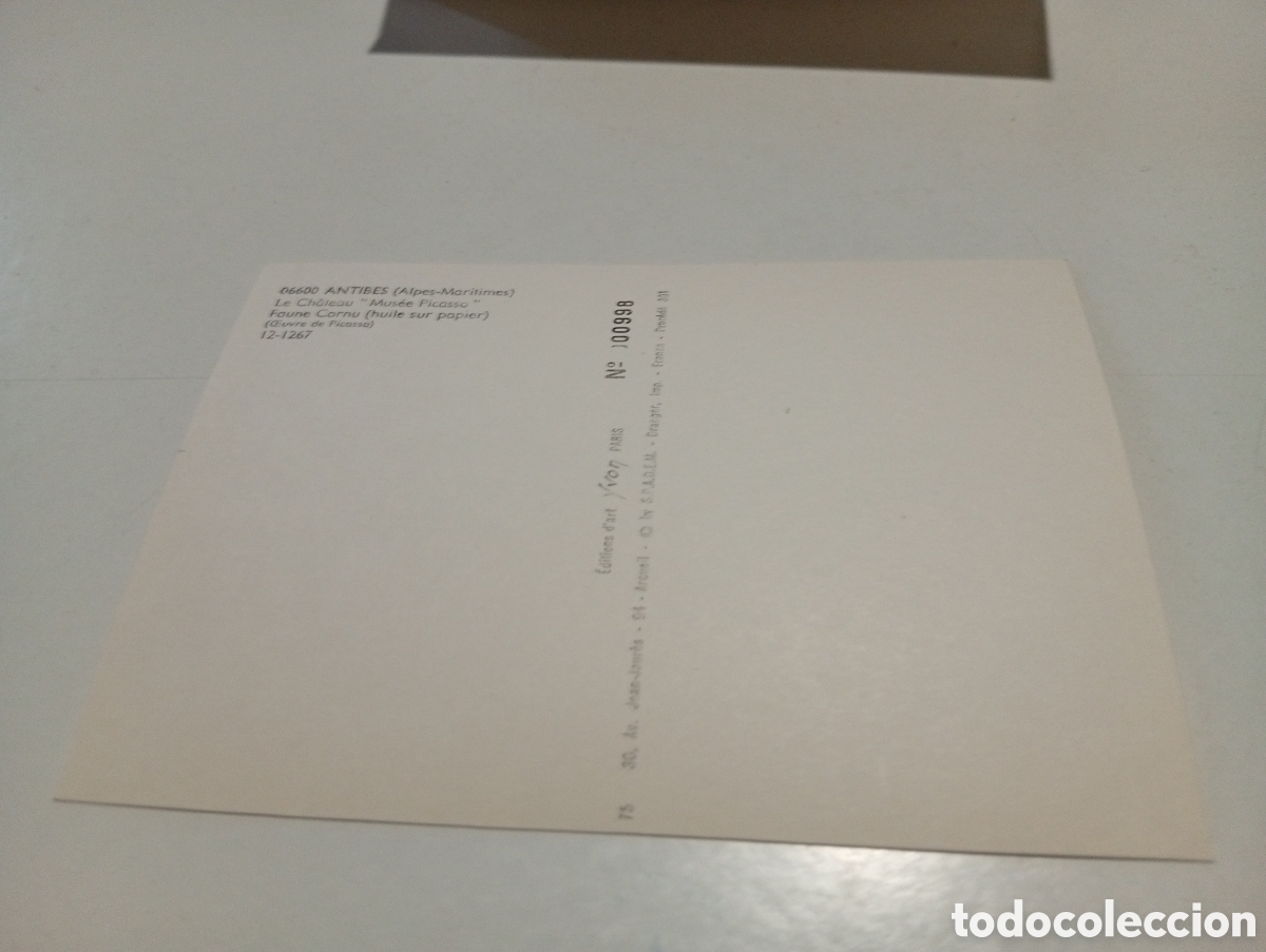 Postales: Postal antibes,museo Picasso - Foto 2