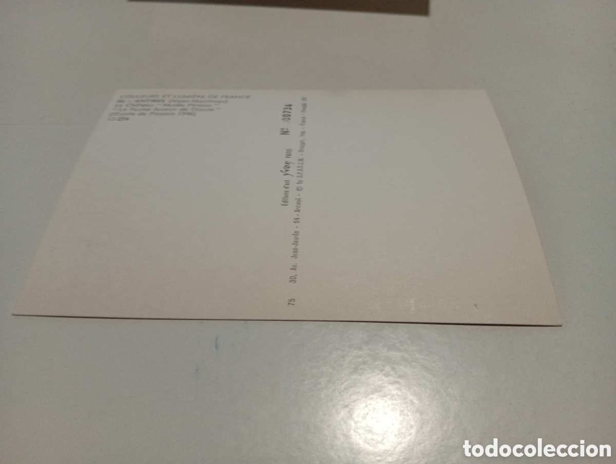 Postales: Postal antibes museo Picasso - Foto 2