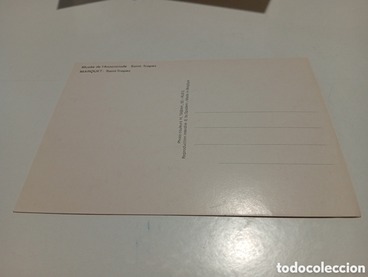 Postales: Postal arte Marquet ..... - Foto 2