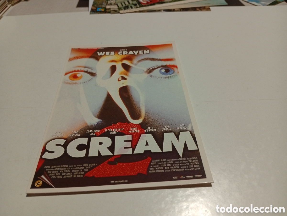 Postales: Postal cine Scream ll - Foto 1