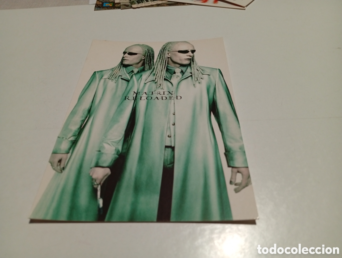 Postales: Postal Cine Matrix Reloaded - Foto 1