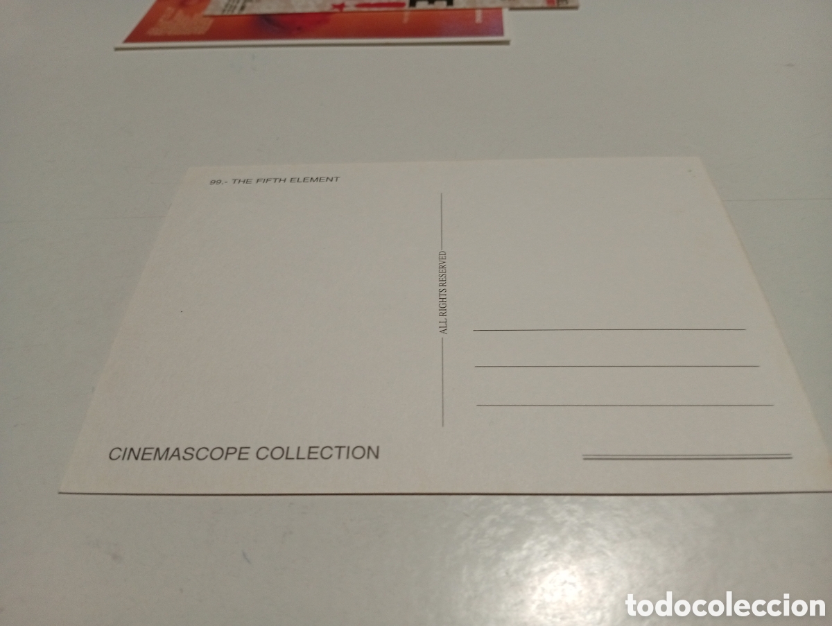 Postales: Postal Cine the de fifth element - Foto 2