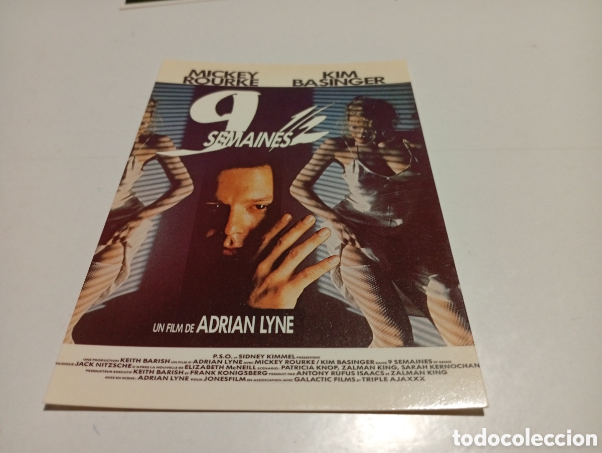 Postales: Postal Cine 9 semanas y media - Foto 1