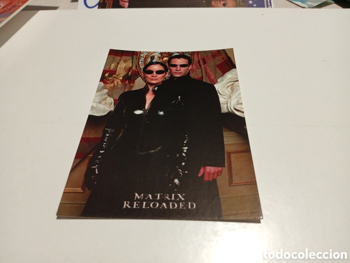 Postales: Postal Cine Matrix Reloaded - Foto 1
