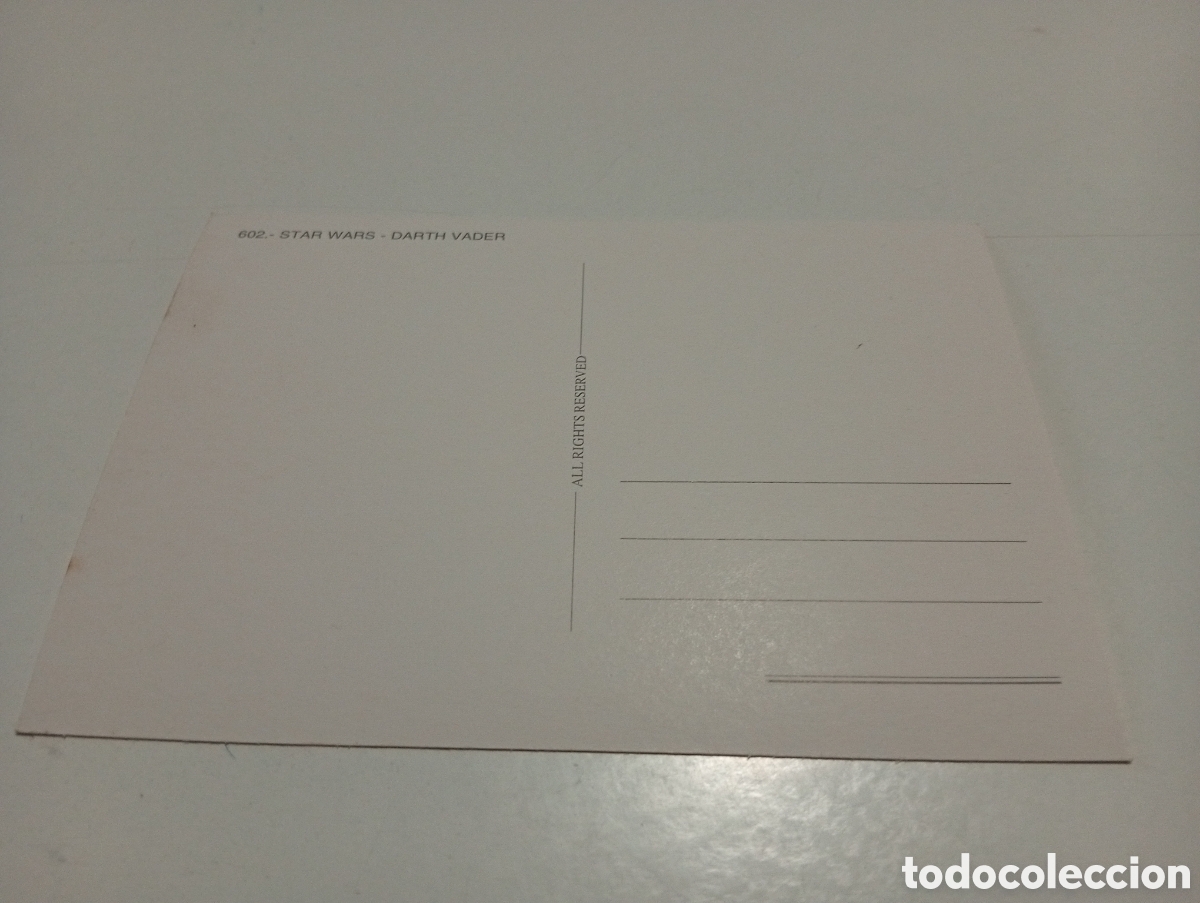 Postales: Postal Star Wars,Darth Vader - Foto 2