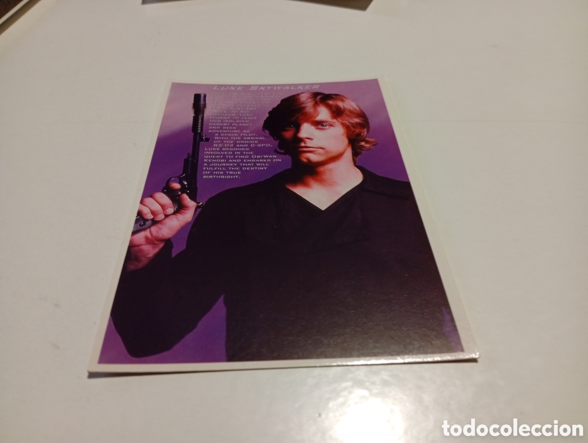 Postales: Postal Star Wars, Luke Skywalker - Foto 1