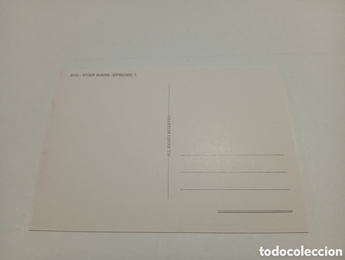 Postales: Postal Star Wars, episode l - Foto 2