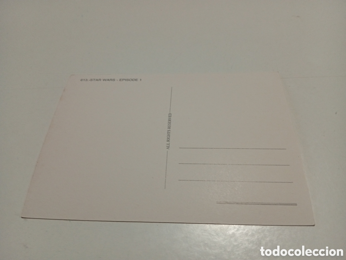 Postales: Postal Star Wars episode l - Foto 2