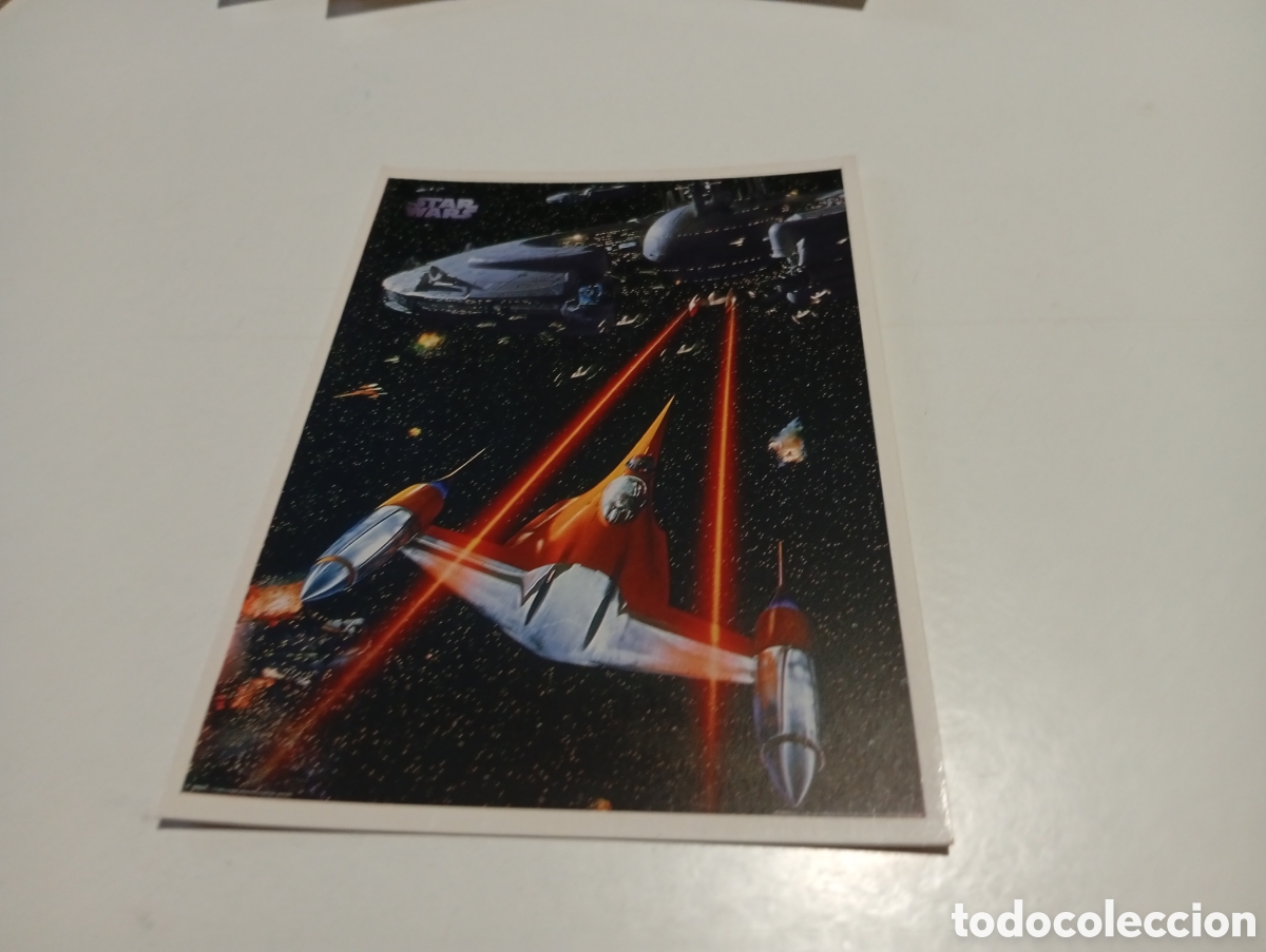 Postales: Postal Star Wars episode l - Foto 1