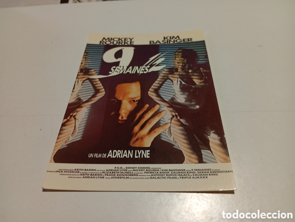 Postales: Postal Cine 9 semanas y media - Foto 1