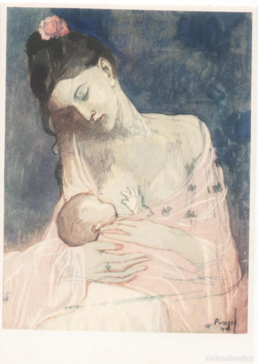 Postales: Picasso-Maternidad-sin circular-- - Foto 1