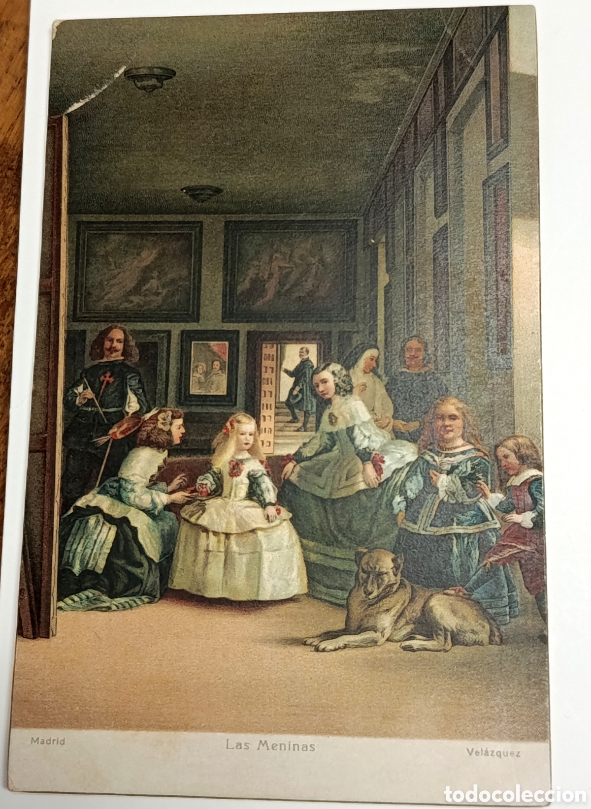 Postales: POSTAL ANTIGUA &rdquo;LAS MENINAS&rdquo; DE VELAZQUEZ. - Foto 1