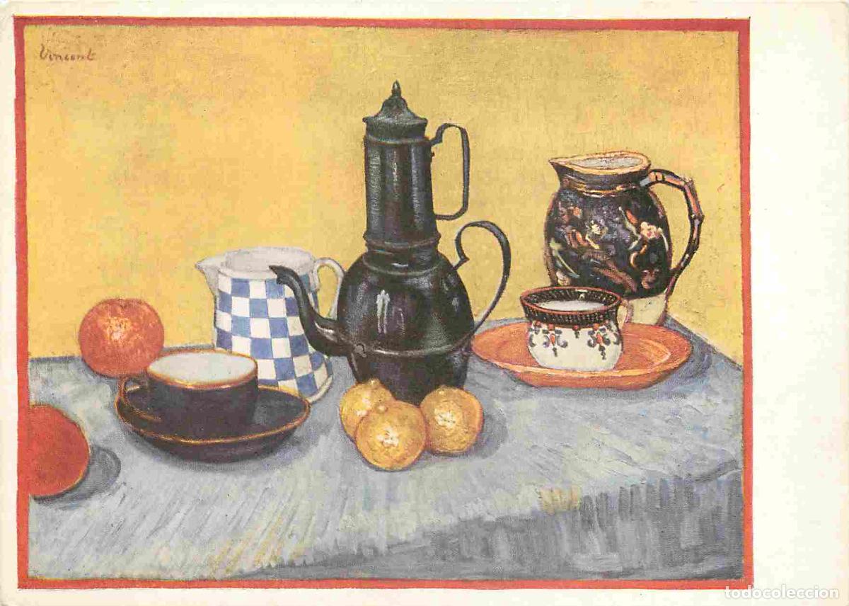 Postales: Art - Peinture Nature Morte - Van Gogh - Breakfast table - CPM - Voir Scans Recto-Verso