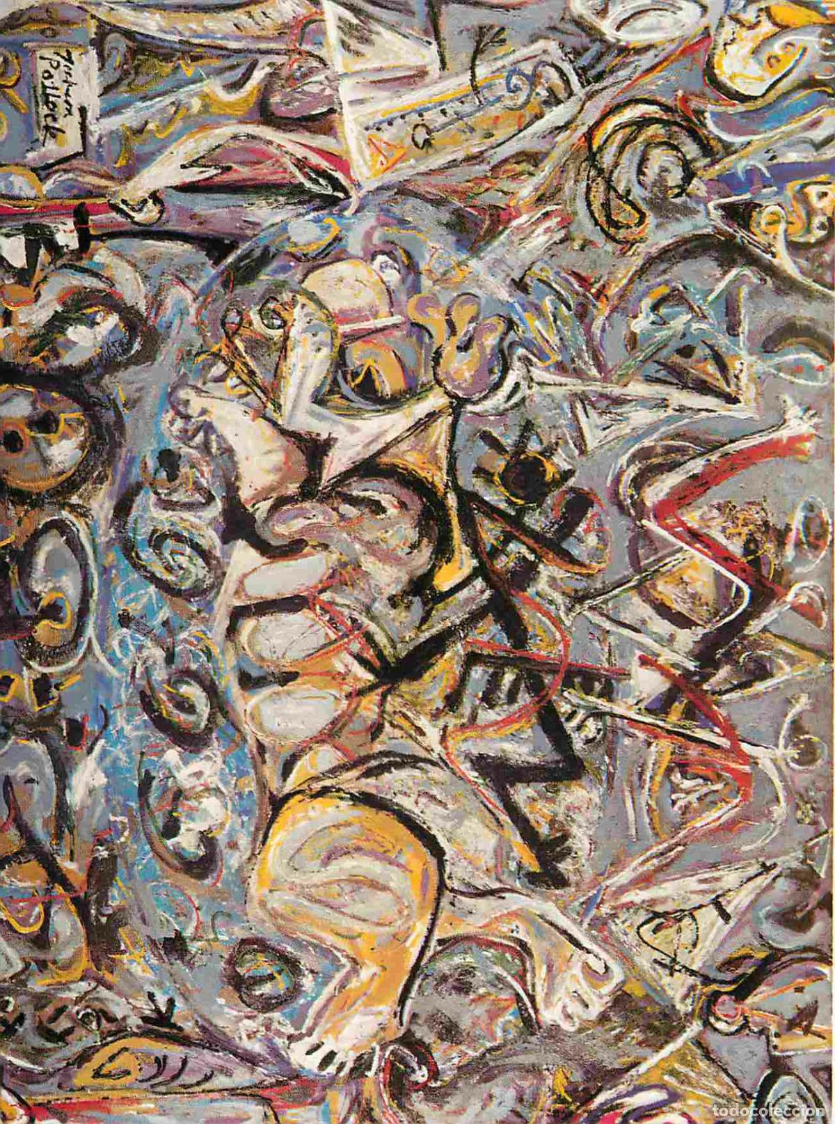Cartes Postales: Art - Peinture Expressionniste Abstraite - Jackson Pollock - Pasiphae - Metropolitan Museum Of Art -