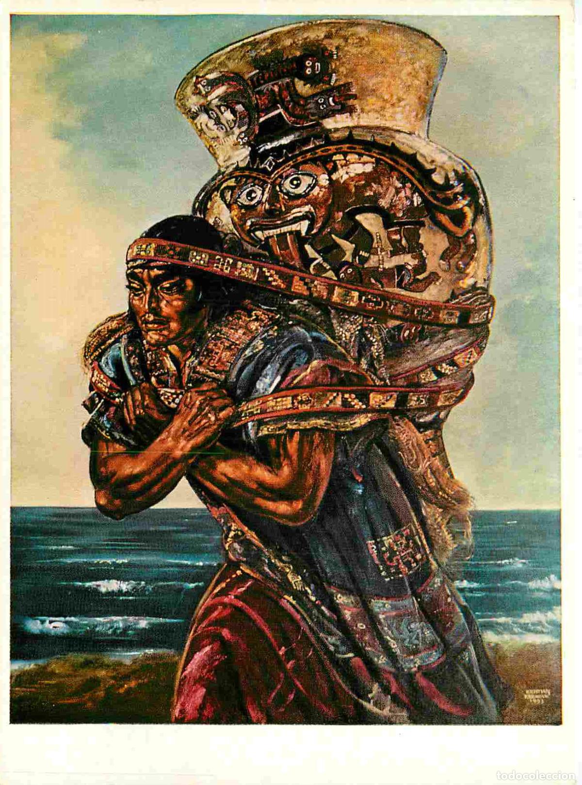 Postais: Art - Peinture - Kristian Krekovic - Le potier de nazca - Krekovic Museum Palma De Mallorca - CPM -