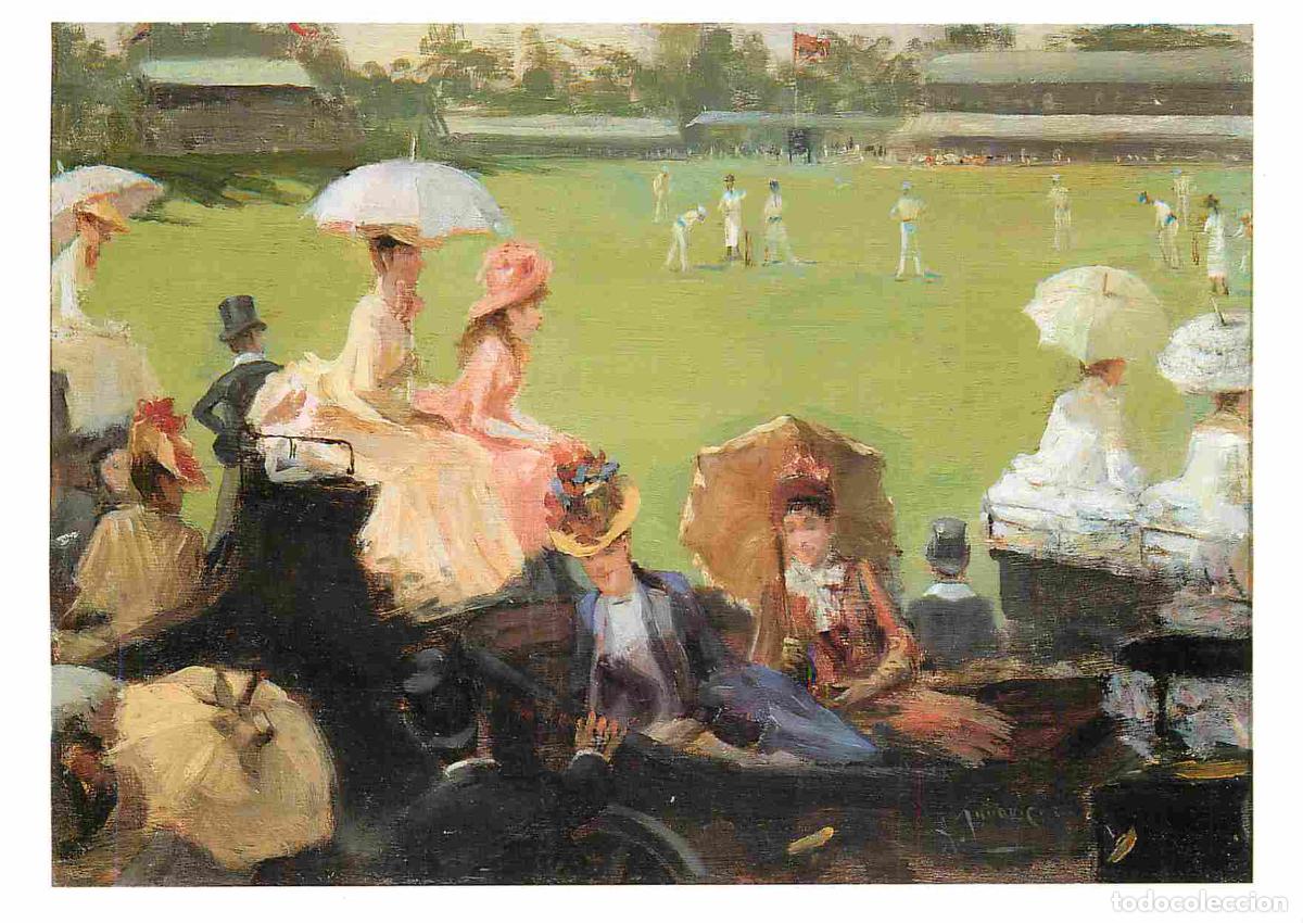 Postais: Art - Peinture - Albert Ludovici - Eton v Harrow c 1889 - M C C Museum - CPM - Voir Scans Recto-Vers