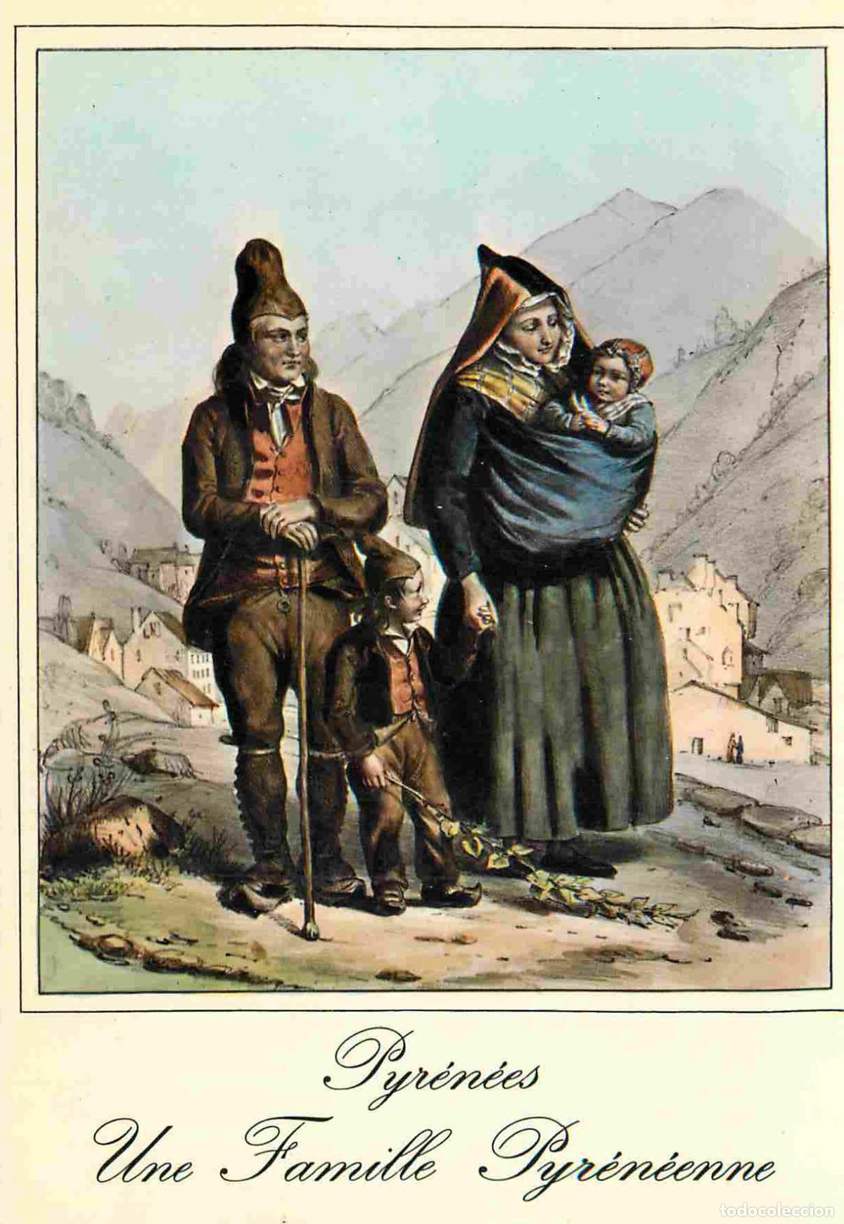 Postkarten: Art - Lithographie Sc&egrave;ne De Genre - Pingret - Une Famille Pyr&eacute;n&eacute;enne - Collection Artpyr - CPM - Voi