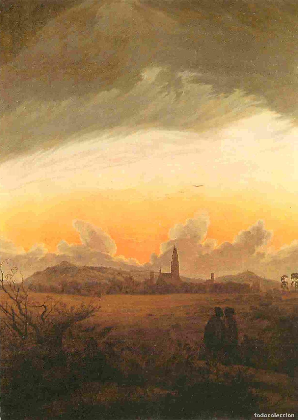 Cartoline: Art - Peinture Romantique - Caspar David Friedrich - Neubrandenburg - Stiftung Pommern Kiel - CPM -