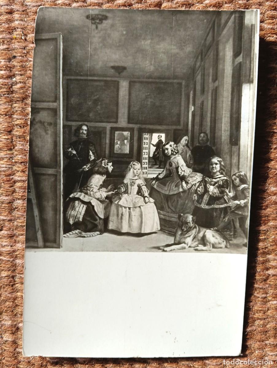 Postales: LAS MENINAS - VELAZQUEZ - ED. HAUSER Y MENET - Foto 1