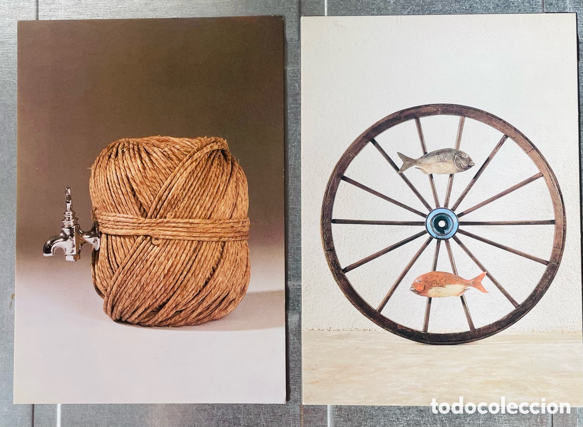 Postales: Brossa, Joan Postales Poema Objecte, 1989 - Foto 1