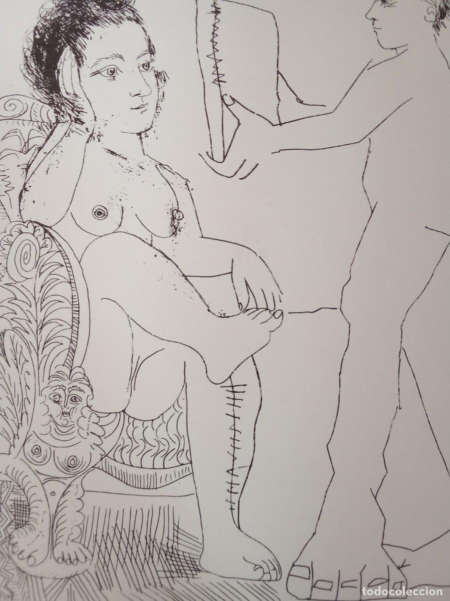 Postales: Postales con ilustraciones de Picasso. - Foto 3