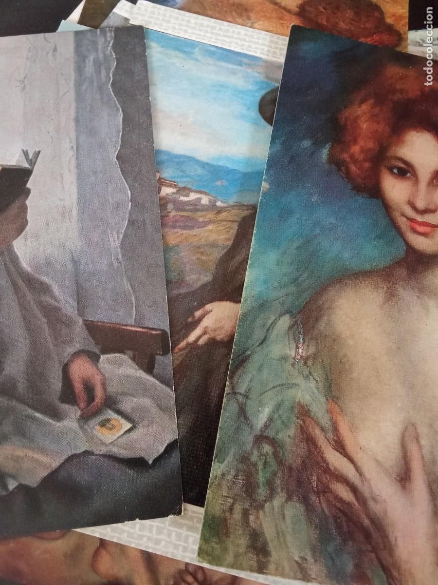 Postales: Conjunto de postales de arte - Foto 1