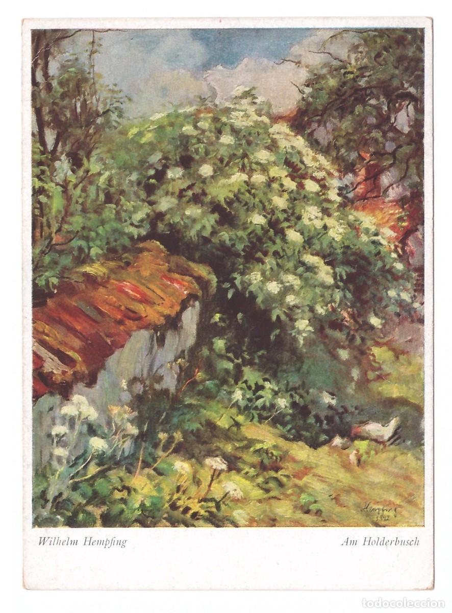 Postales: Wilhelm Hempfing. Am Holderbusch. 1981. - Foto 1