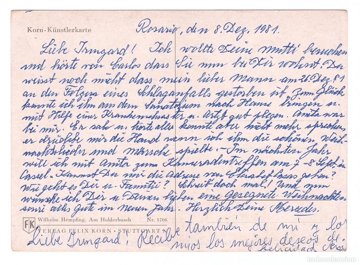Postales: Wilhelm Hempfing. Am Holderbusch. 1981. - Foto 2