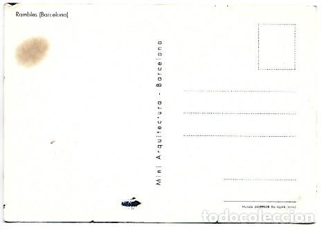 Postales: RAMBLES.- BARCELONA.. - Foto 2