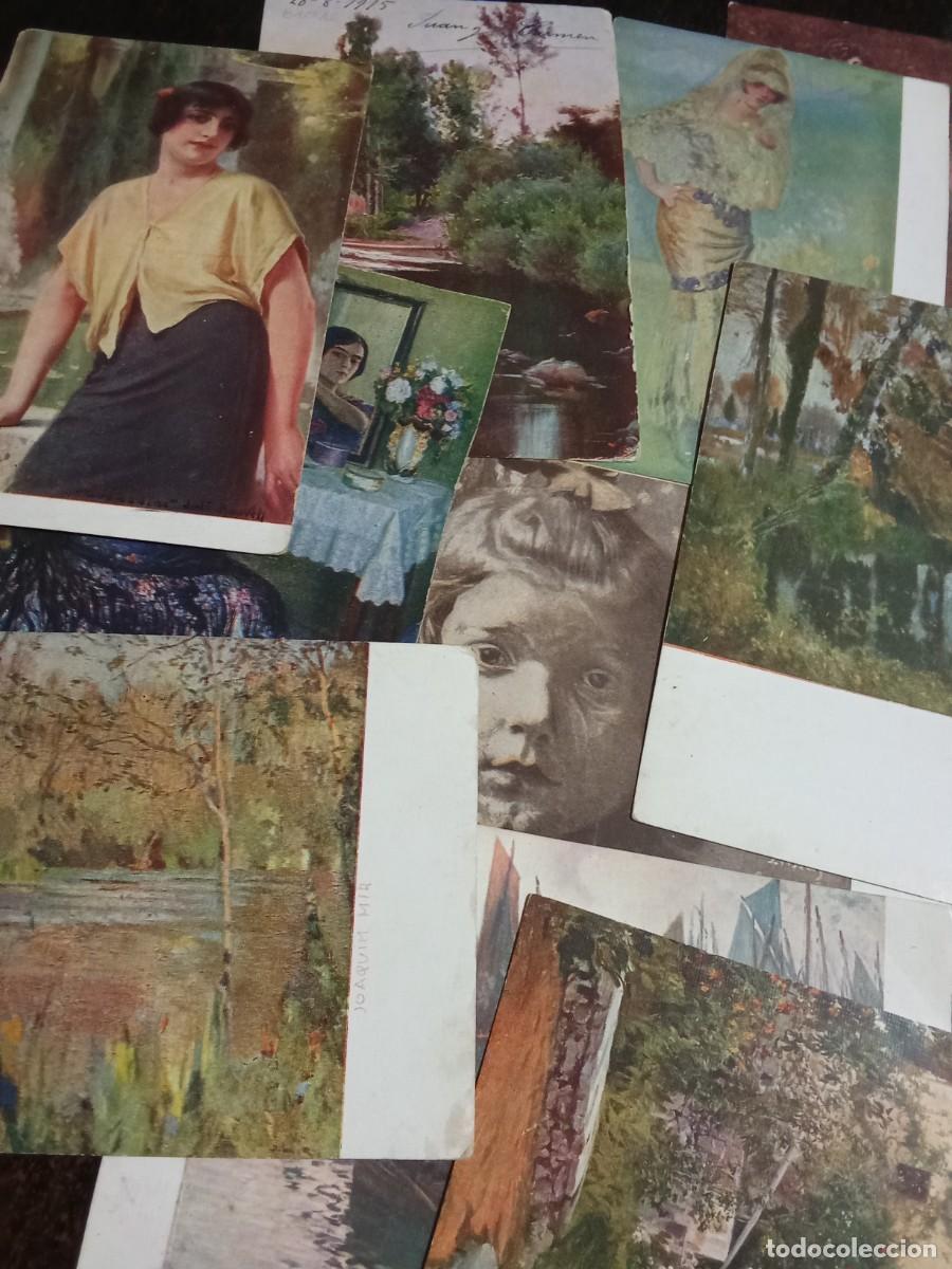 Postales: Conjunto de 10 postales de arte. - Foto 1