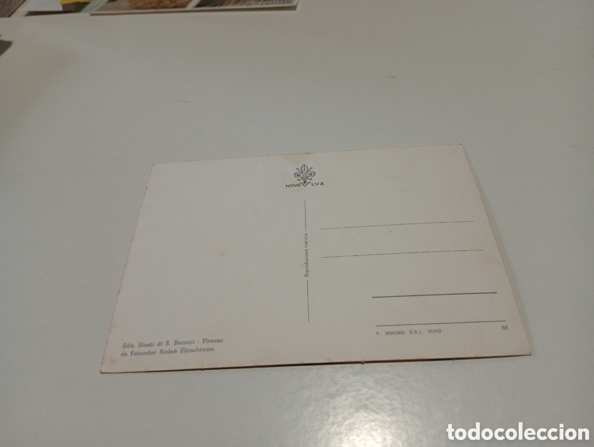 Postales: Postal Firenze esculturas - Foto 2