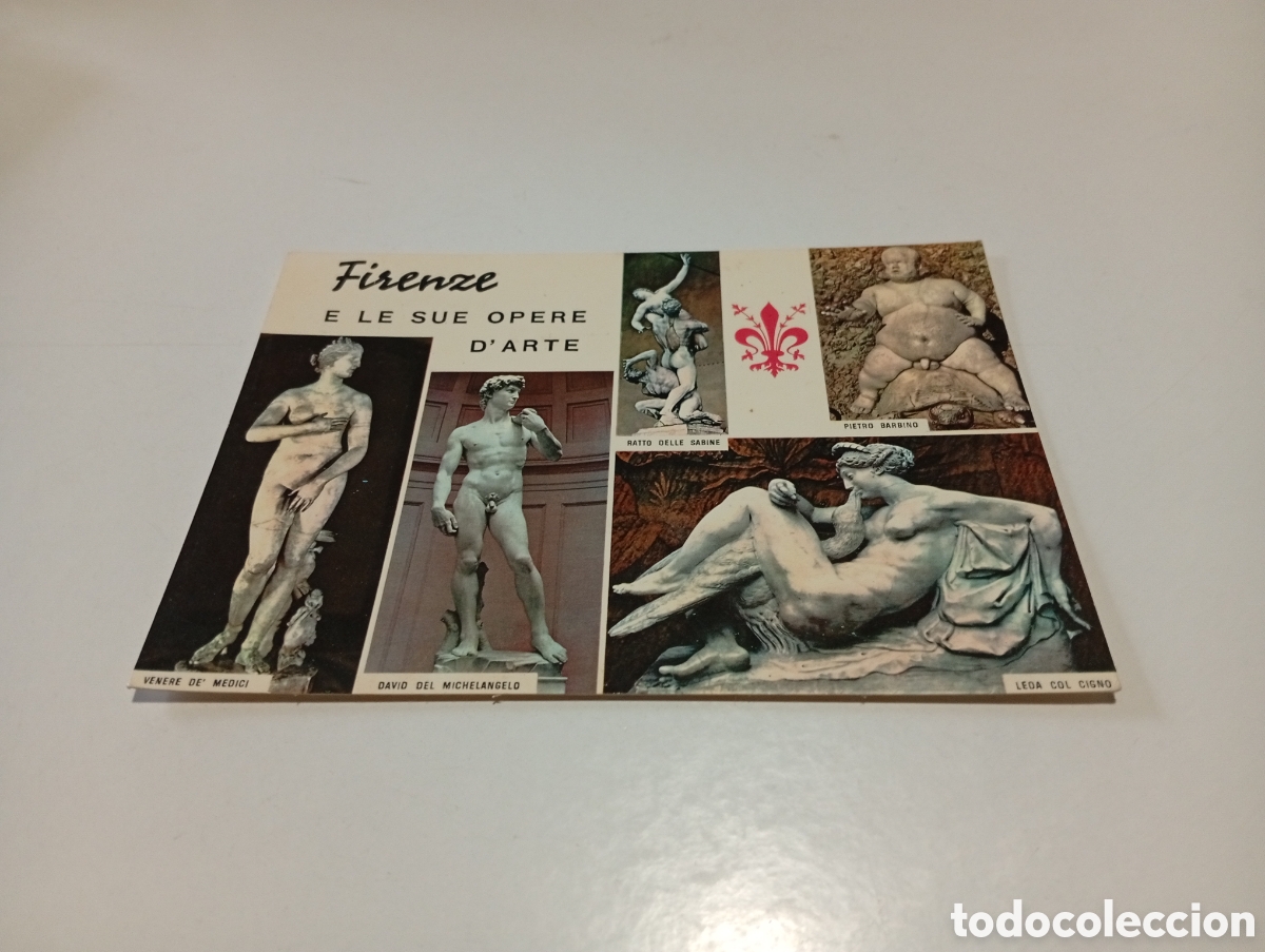 Postales: Postal Firenze esculturas - Foto 1