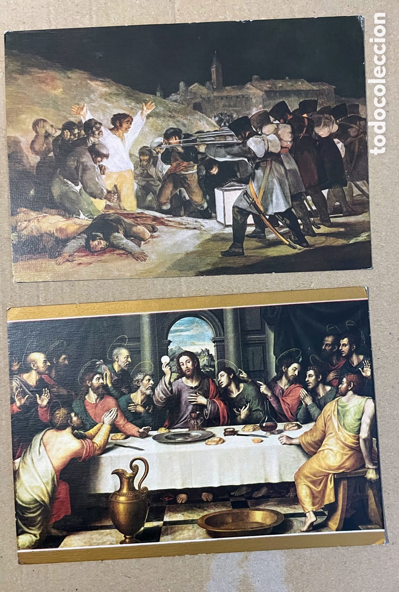 Postales: Conjunto de 2 postales de pinturas - Foto 1