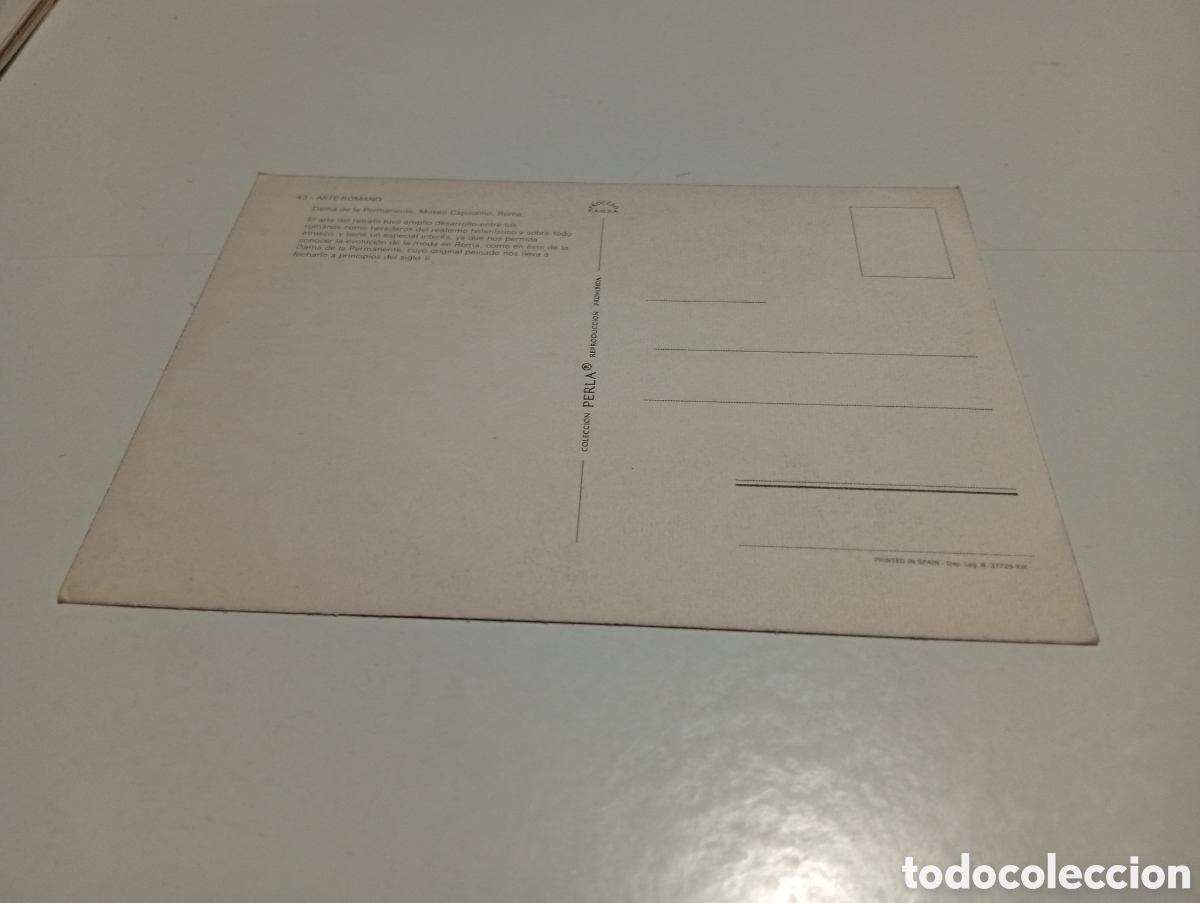 Postales: Postal arte dama del apermanente - Foto 2