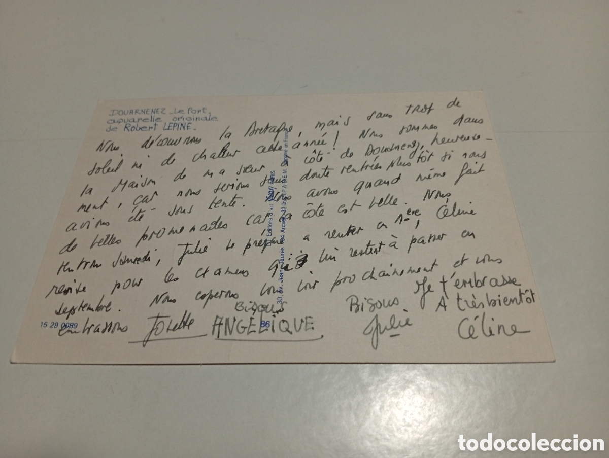 Postales: Postal arte Douarnenez le Port - Foto 2