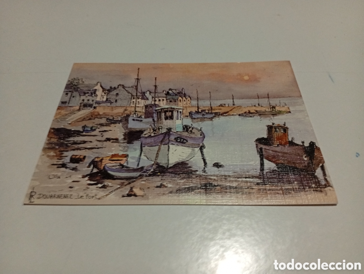 Postales: Postal arte Douarnenez le Port - Foto 1