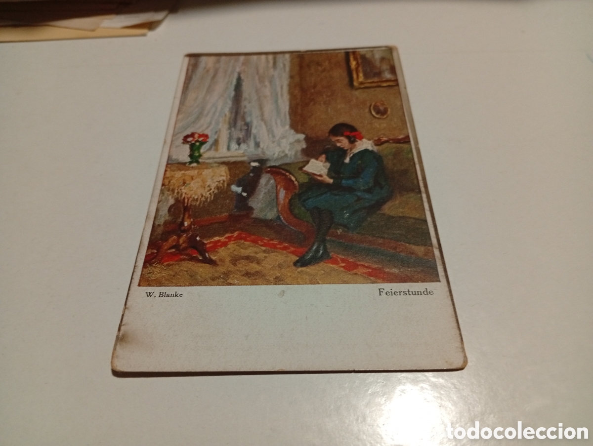 Postales: Postal antigua arte W. BLANKE - Foto 1